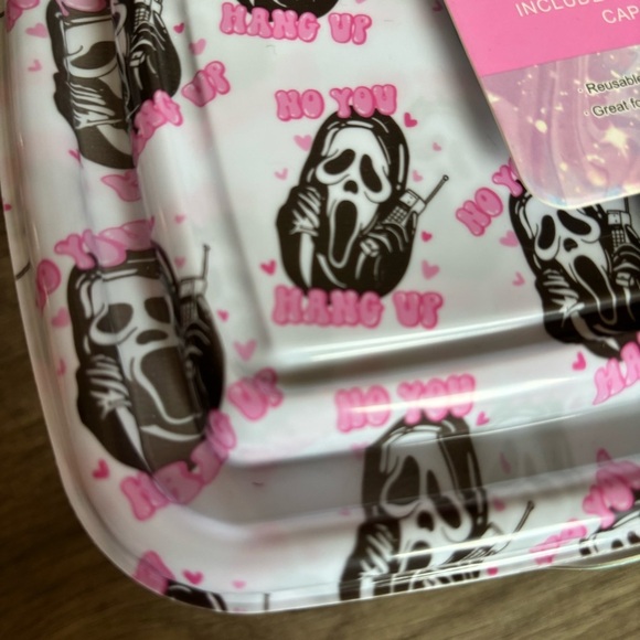 CWC Cook With Color Ghostface Food Storage Container Set NWT Halloween Themed - Picture 8 of 8